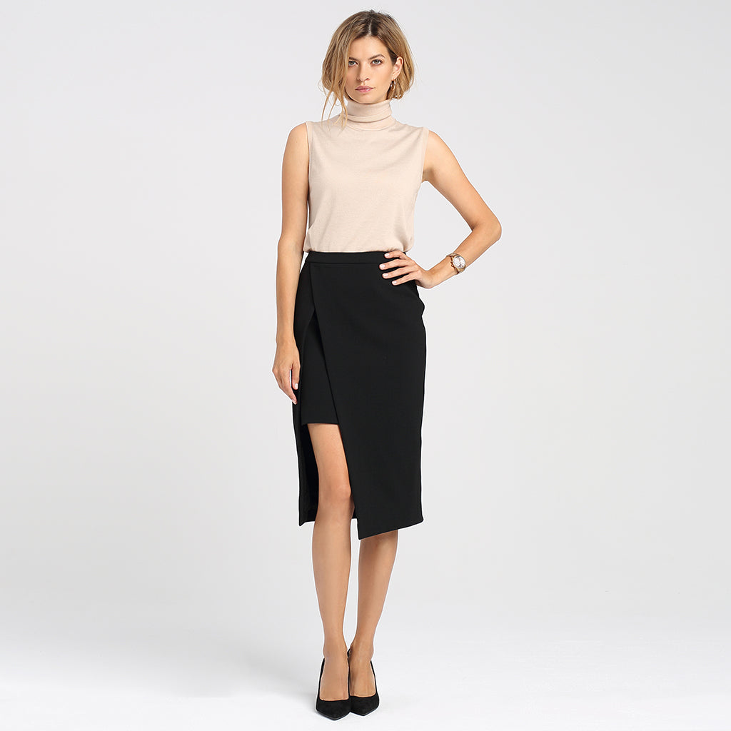 Skirts for Women Knee Length Womens Classic Daily Elegant Casual Mini Skirt  Pin | eBay